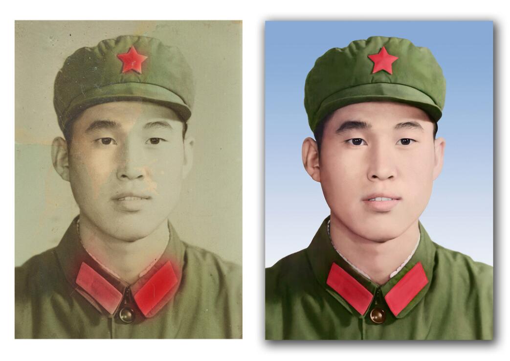 解放破损照片修复-18